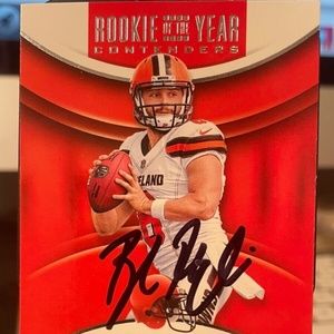2018 Contenders Baker Mayfield ROY Contenders Autographs